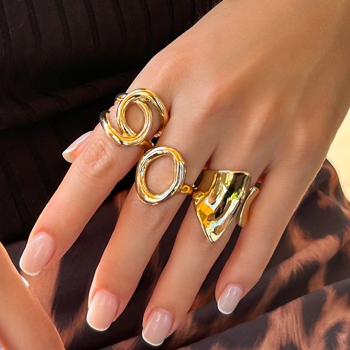 DIEZI 여성용 펑크 패션 할로우 아웃 기하학적 반지 - Vintage Punk Knuckle Rings Set 리뷰 및 가격