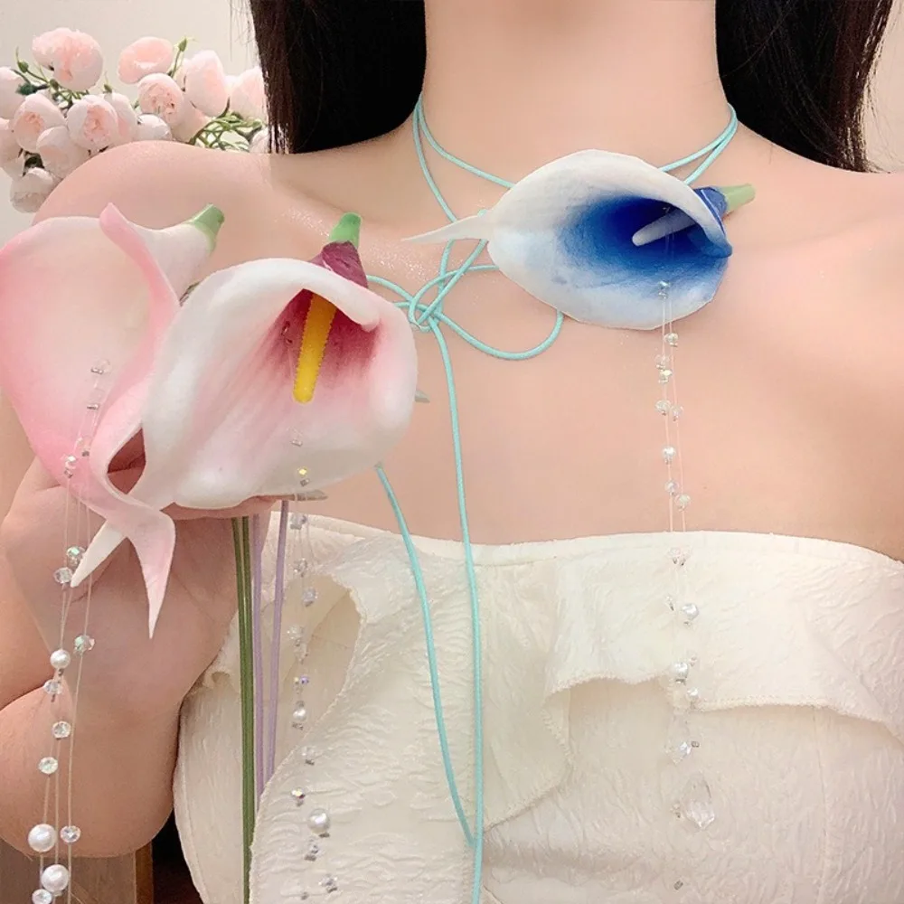 패션 과장된 칼라 릴리 페르시 펜던트 빈티지 우아한 한 - Pearl Choker Necklace Vintage 리뷰 및 가격